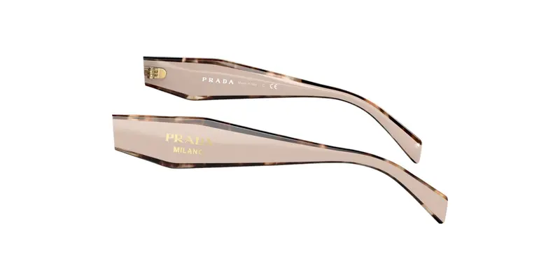 Prada  Aste di ricambio Prada PR 15WS Aste di ricambio Acetato Bianco