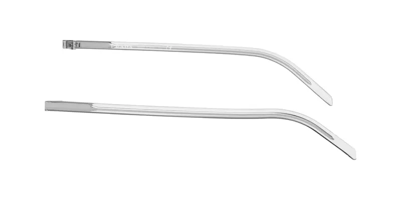 Prada  Aste di ricambio Prada PR 58YS Aste di ricambio Acetato Argento