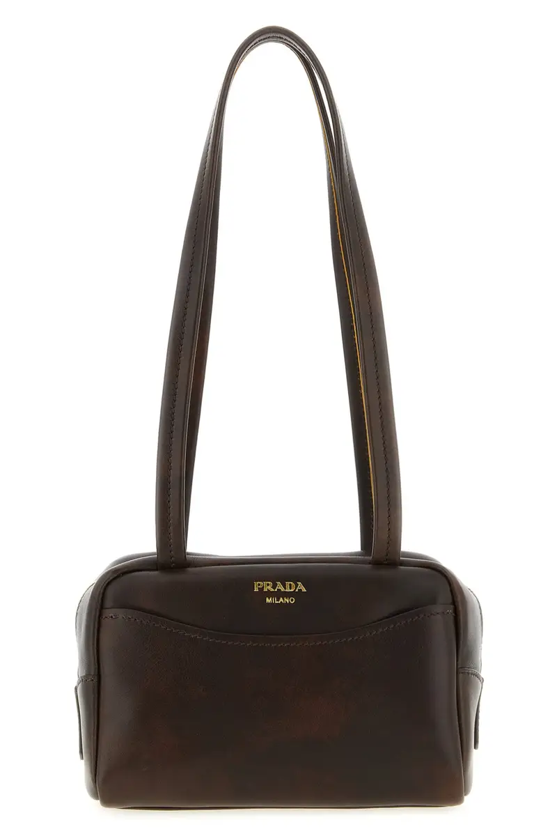 Bauletto Prada Carry Mini Marrone