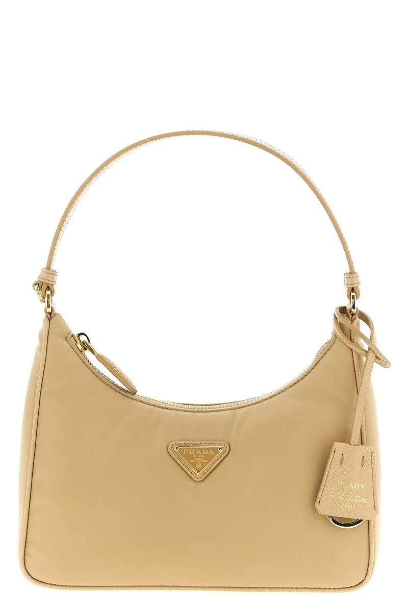 Prada Borsa a spalla Beige 3833386