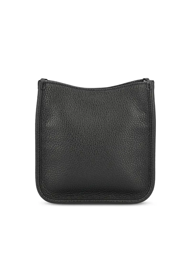 Borsa A Tracolla Mini In Pelle NERO miniatura 2
