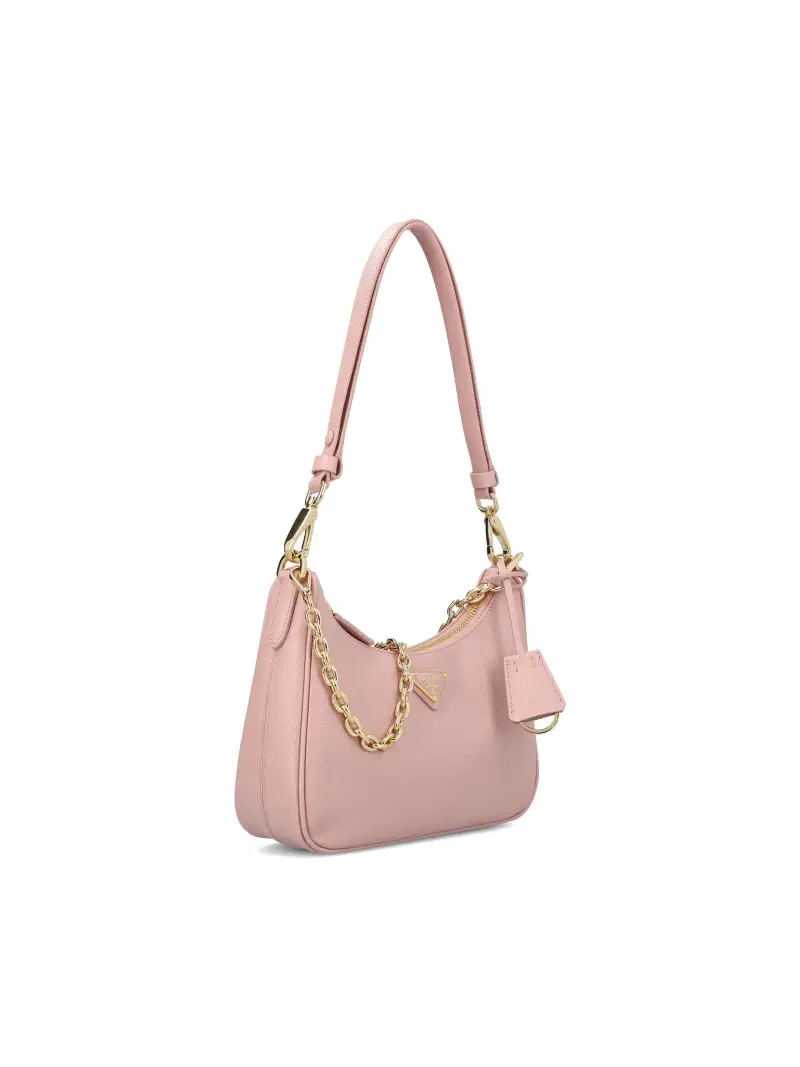 Borsa Prada Re-Edition Mini ROSA miniatura 2