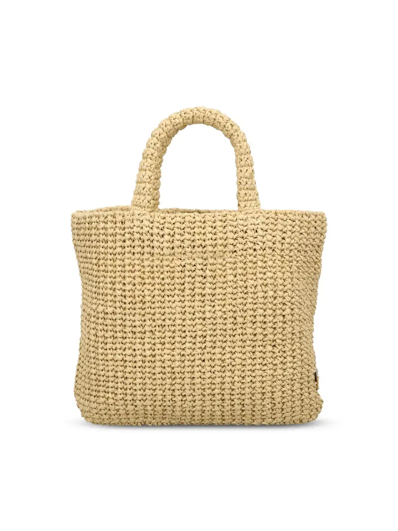 Borsa Shopping Small BEIGE miniatura 2