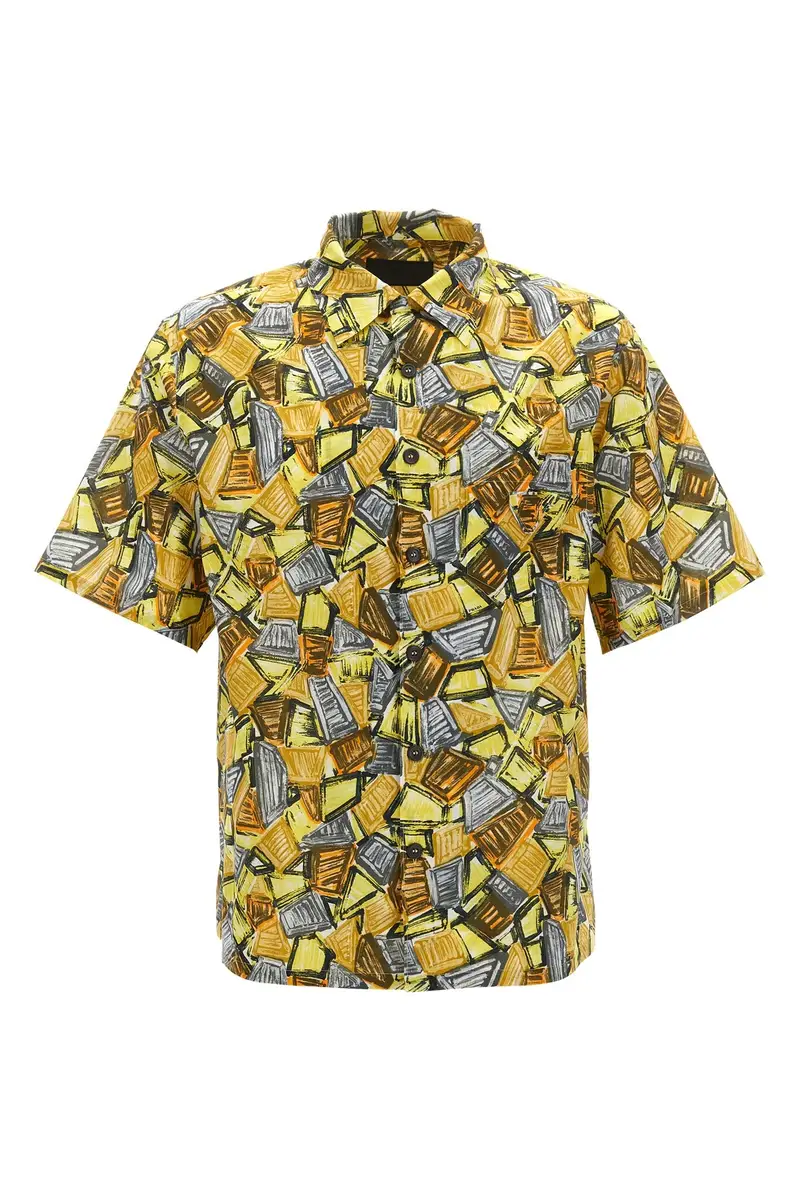 Camicia 'Batista Triangl' Giallo