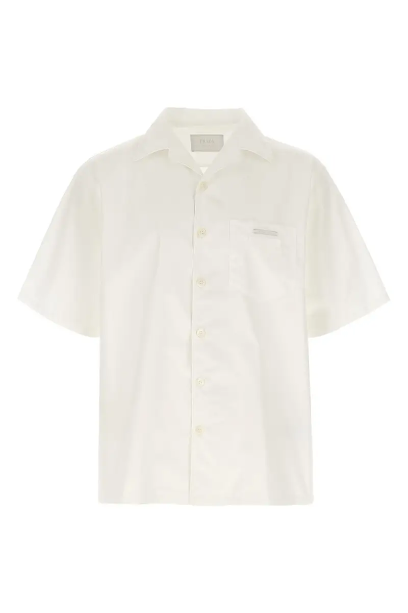 Camicia Bowling Bianco