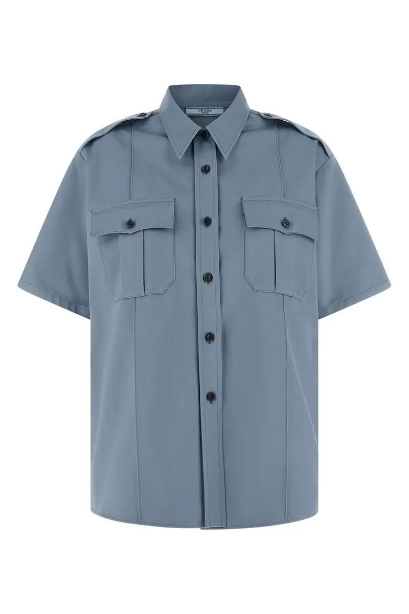 Camicia Chino Azzurro