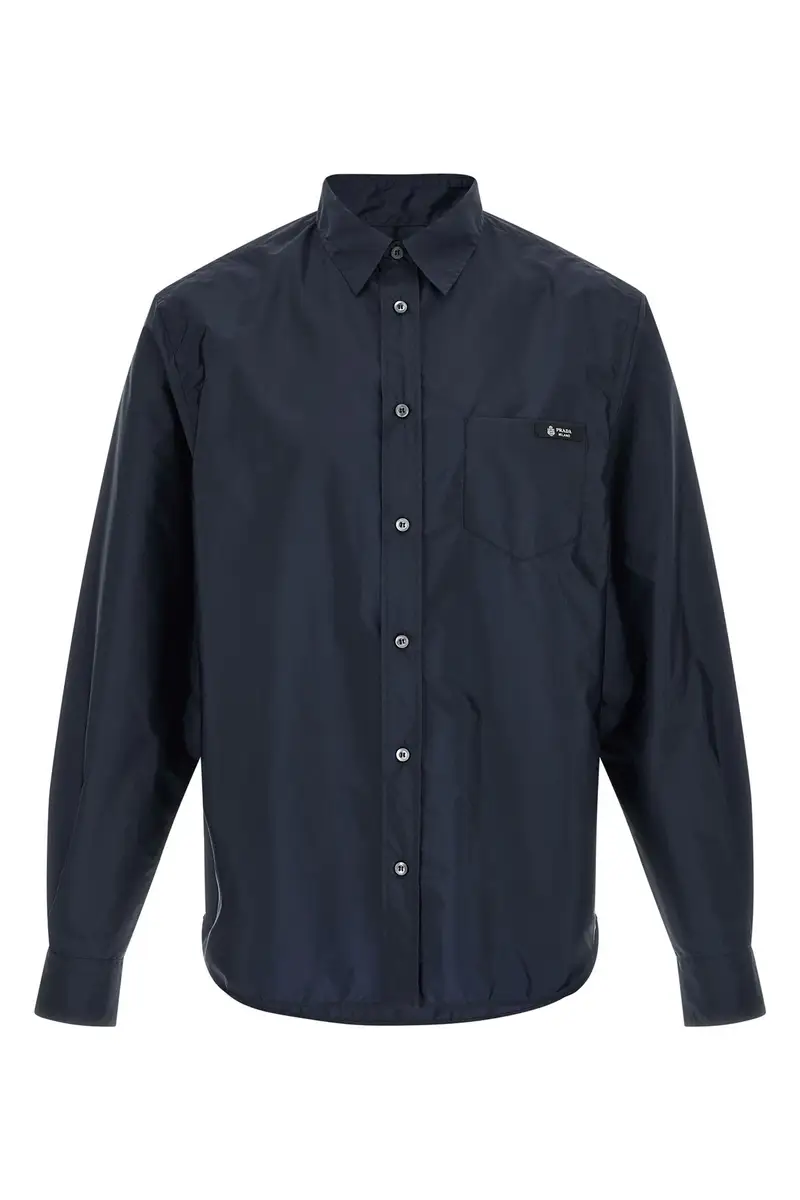 Camicia Re-Nylon Blu