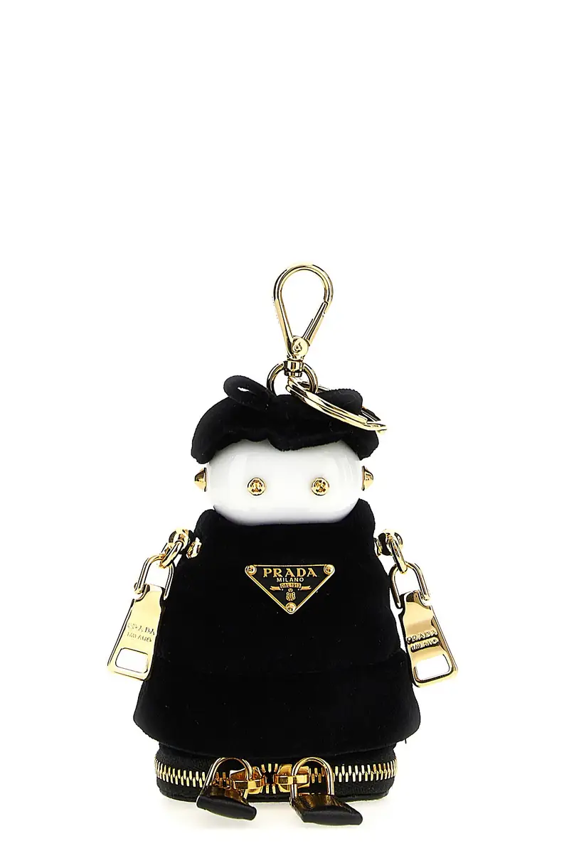 Ciondolo Da Borsa 'Soft Robot' Nero