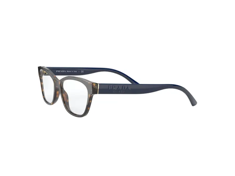 Prada Donna PR 03WV 2AU1O1 Montature da vista Plastica Havana Squadrata miniatura 2