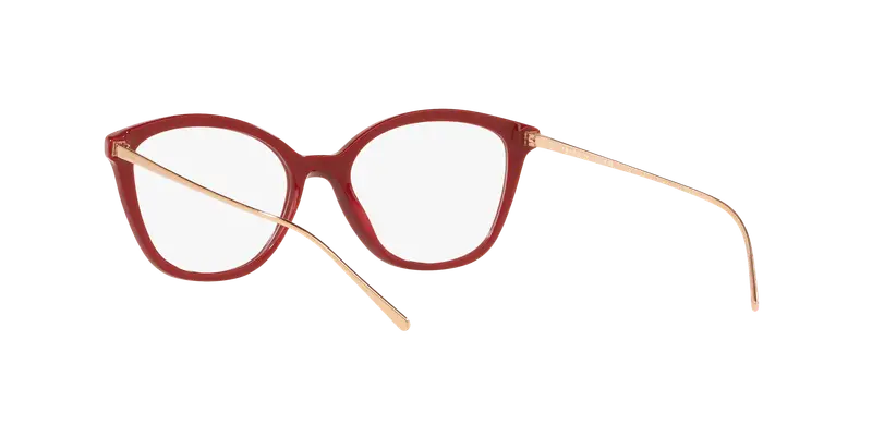 Prada Donna PR 11VV CONCEPTUAL 5391O1 Montature da vista Plastica Rosso Squadrata miniatura 3