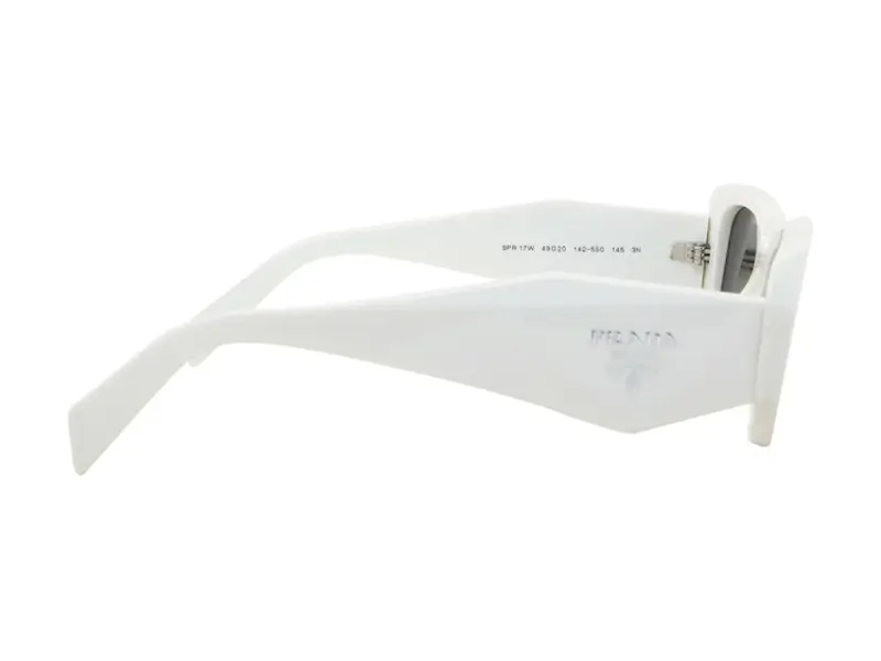 Prada Occhiali da sole Donna Bianco 855600 miniatura 3