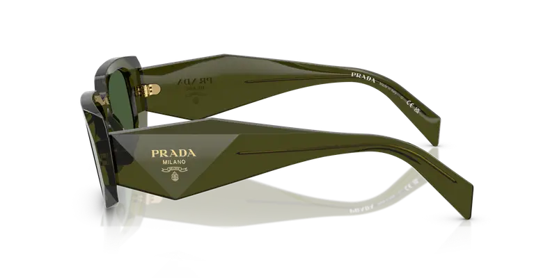 Prada Occhiali da sole Donna Verde 845316 miniatura 3