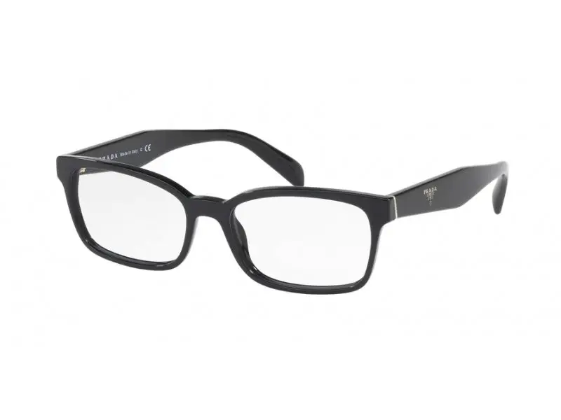 Prada Donna PR 18TVF HERITAGE 1AB1O1 Montature da vista Plastica Nero  Squadrata