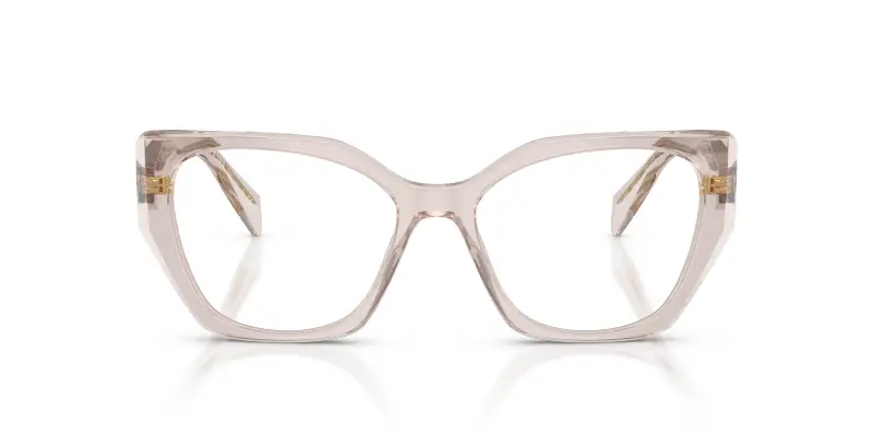 Donna PR 18WV 29D1O1 Montature da vista Acetato Viola Trasparente Geometrica Normale miniatura 3