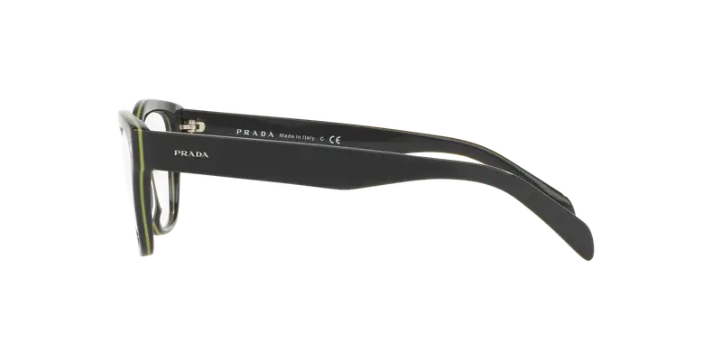 Prada Donna PR 27SV UR01O1 Montature da vista outlet Plastica Grigio Cat Eye miniatura 2