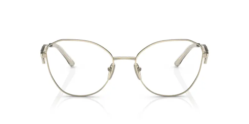 Donna PR 52ZV ZVN1O1 Montature da vista Acciaio Oro Trasparente Geometrica Normale miniatura 3