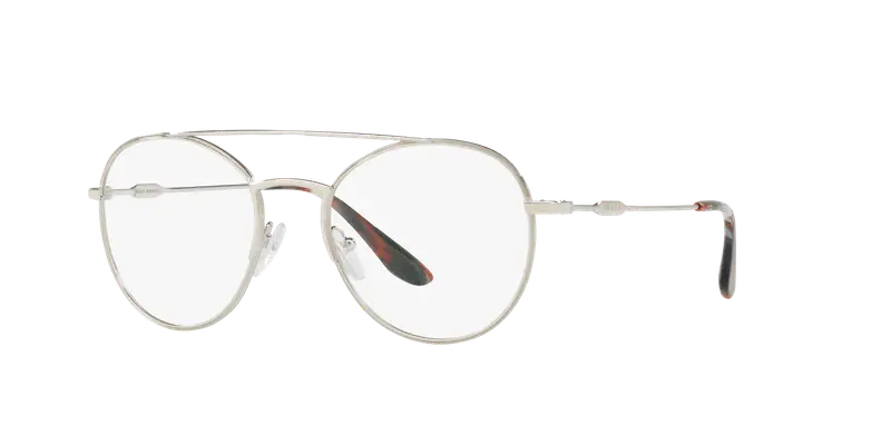 Prada Donna PR 55UV 1BC1O1 Montature da vista outlet Metallo Argento  Pantos