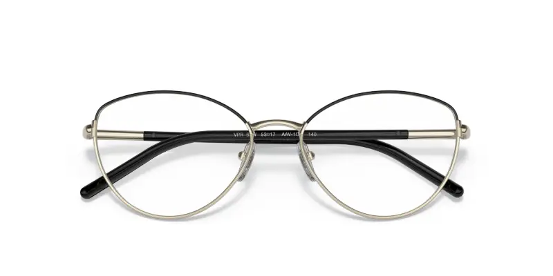 Donna PR 62WV AAV1O1 Montature da vista Metallo Oro Farfalla miniatura 2