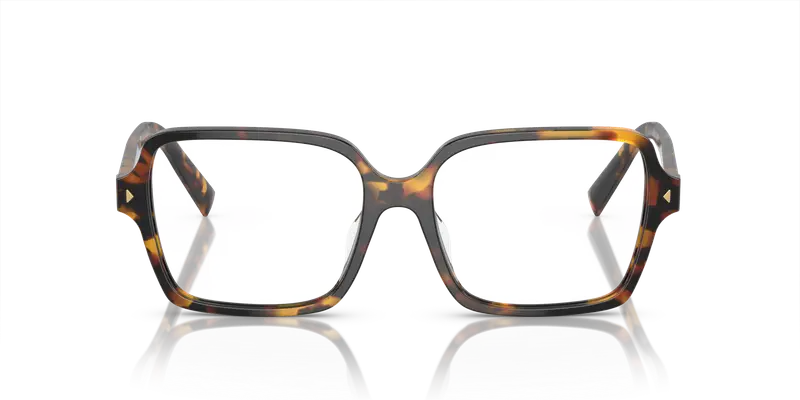 Prada Donna PR A02V VAU1O1 Montature da vista Acetato Tartaruga Trasparente Pillow Normale miniatura 2