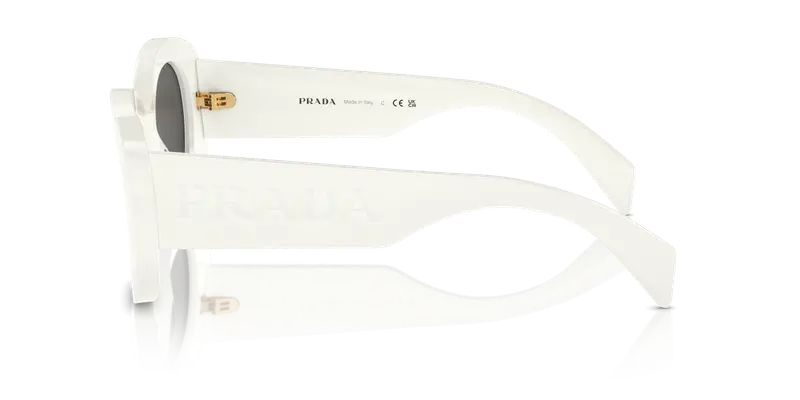 Prada Occhiali da sole Donna Bianco 828687 miniatura 3
