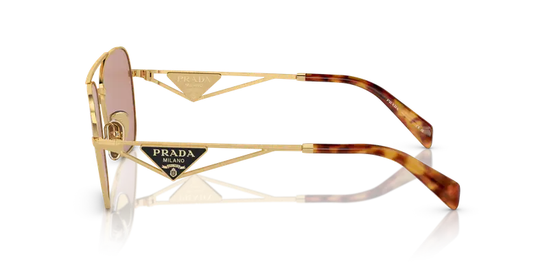 Prada Occhiali da sole Donna Oro 860929 miniatura 3