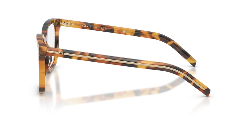 Prada Donna PR B11V 29C1O1 Montature da vista Acetato Tartaruga Trasparente Pillow Normale miniatura 3