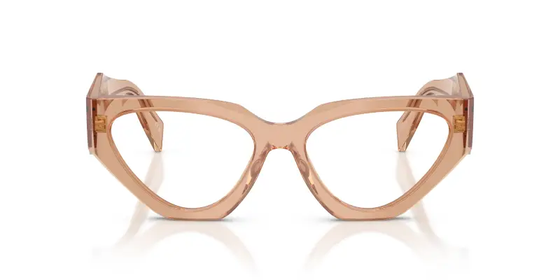 Donna PR C07V 20H1O1 Montature da vista Acetato Marrone Trasparente Geometrica Normale miniatura 3