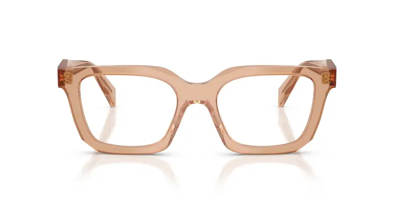 Donna PR C08V 20H1O1 Montature da vista Acetato Marrone Trasparente Geometrica Normale miniatura 3