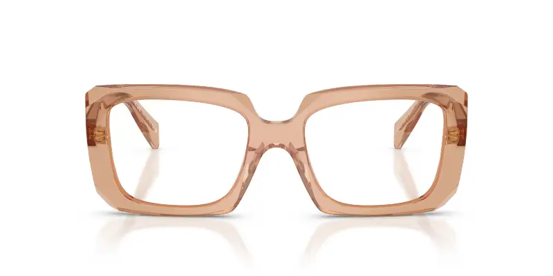 Donna PR C09V 20H1O1 Montature da vista Acetato Marrone Trasparente Pillow Normale miniatura 3