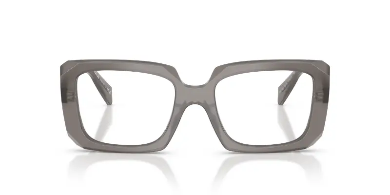 Donna PR C09V 27G1O1 Montature da vista Acetato Grigio Trasparente Pillow Normale miniatura 3