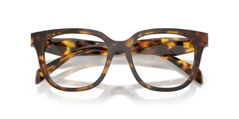 Donna PR C11V 14L1O1 Montature da vista Acetato Tartaruga Trasparente Farfalla Normale miniatura 2