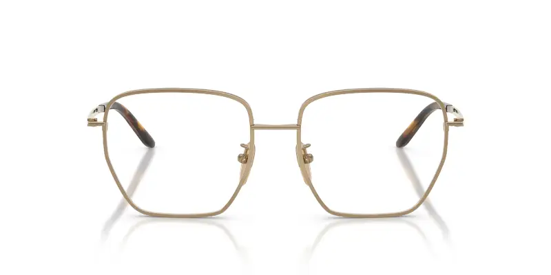 Donna PR C51VD 7OE1O1 Montature da vista Metallo Marrone Trasparente Squadrata Normale miniatura 3