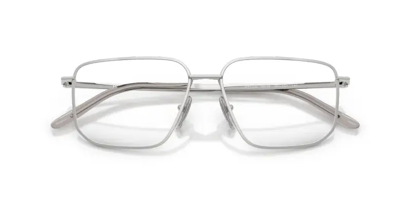 Donna PR C52V 1BC1O1 Montature da vista Metallo Argento Trasparente Squadrata Normale miniatura 2