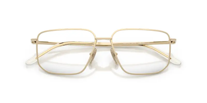 Donna PR C52V ZVN1O1 Montature da vista Metallo Oro Trasparente Squadrata Normale miniatura 2