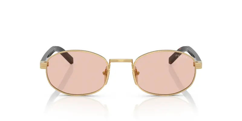 Prada Occhiali da sole Donna Oro Rosa 4305875 miniatura 3