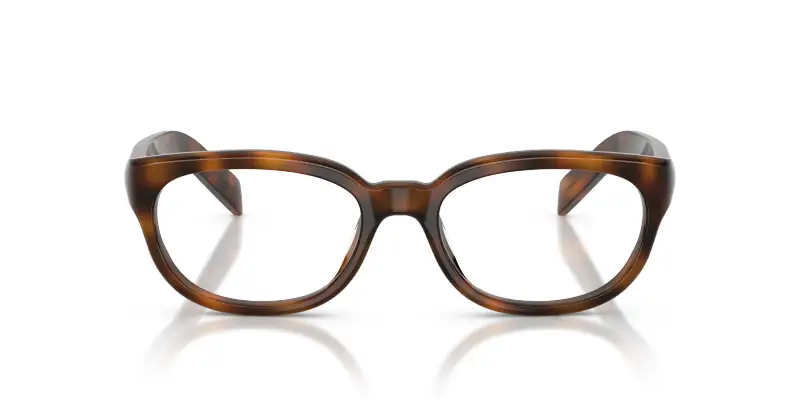 Donna Prada PR D03VU 20D1O1 Montature da vista Acetato Tartaruga Trasparente Pantos Normale miniatura 3