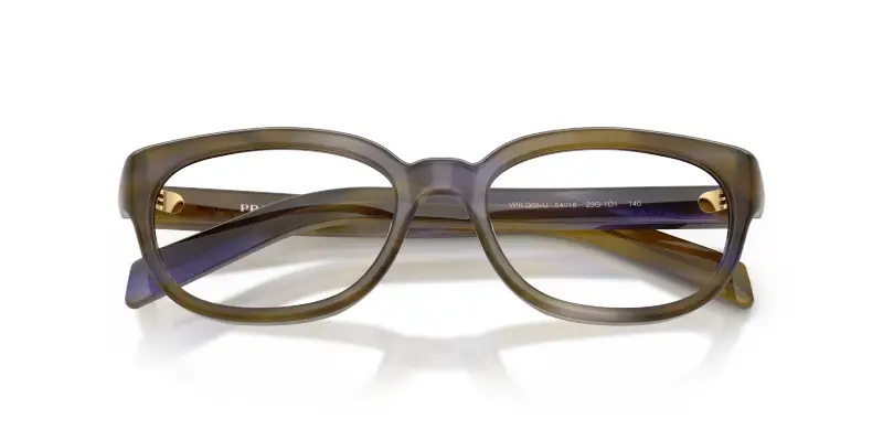 Donna Prada PR D03VU 23G1O1 Montature da vista Acetato Tartaruga Trasparente Pantos Normale miniatura 2