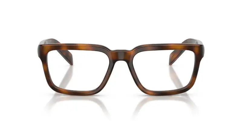 Donna Prada PR D04V 20D1O1 Montature da vista Acetato Tartaruga Trasparente Pillow Normale miniatura 3