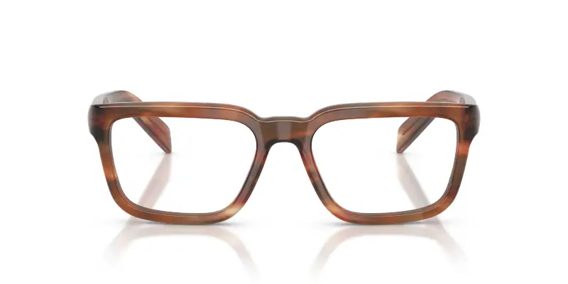 Donna Prada PR D04V 24G1O1 Montature da vista Acetato Tartaruga Trasparente Pillow Normale miniatura 3