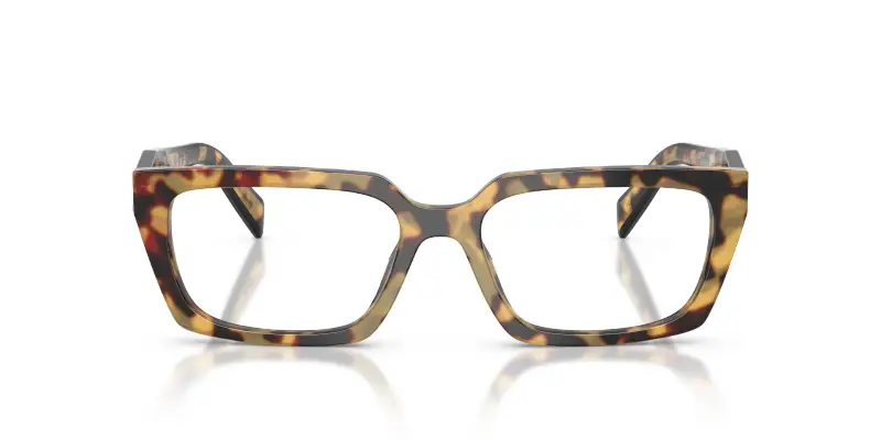 Donna Prada PR D05V 24L1O1 Montature da vista Acetato Tartaruga Trasparente Squadrata Normale miniatura 3