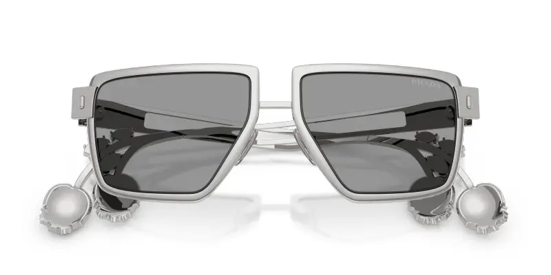 Prada Occhiali da sole Donna Grigio 4286691 miniatura 2