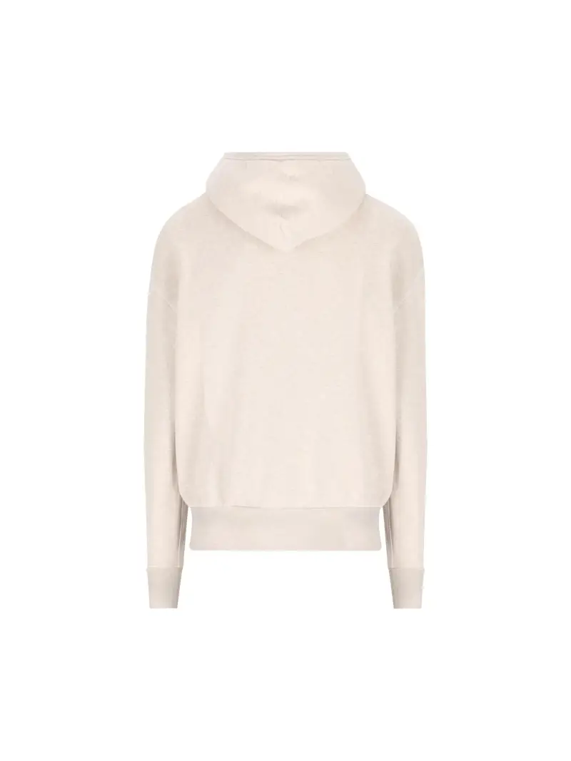 Felpa In Cotone BEIGE miniatura 2