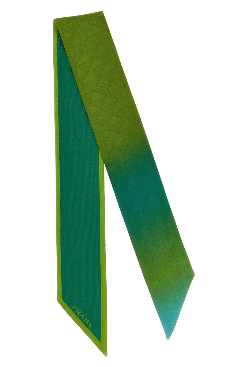 Foulard Seta Verde