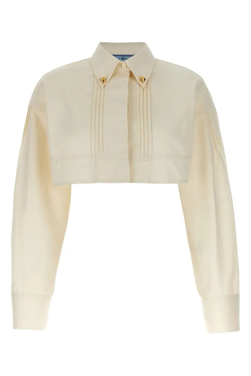 Giacca Crop Beige