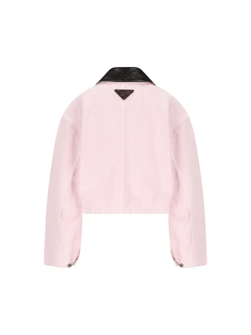 Giacca In Cotone ROSA miniatura 2