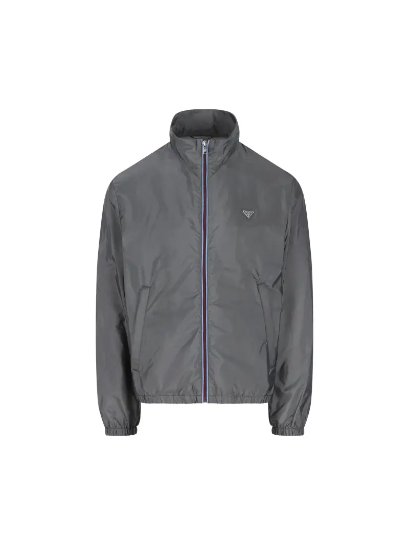 Giacca In Re-Nylon GRIGIO