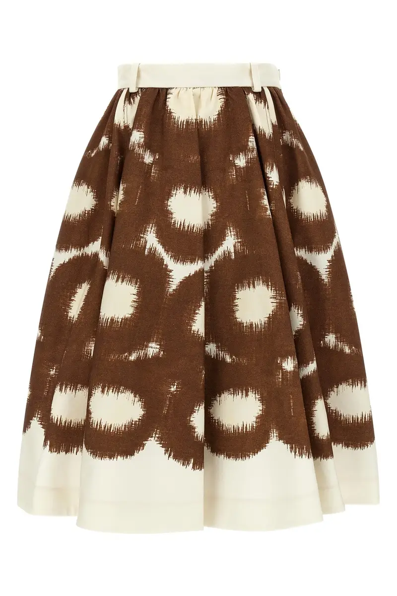 Gonna Canvas Marrone