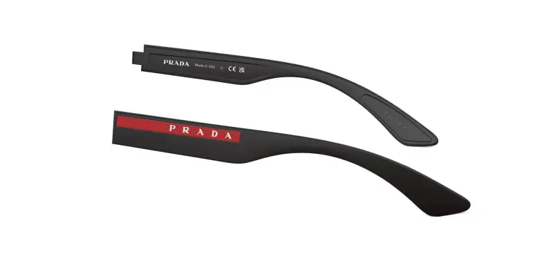Prada Linea Rossa Aste di ricambio PS 01US Aste di ricambio Nylon Nero