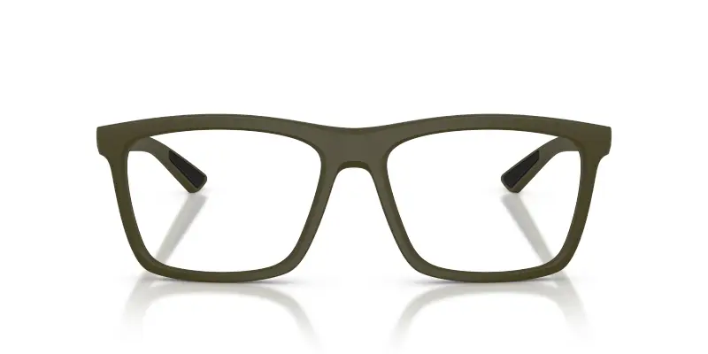 Uomo Prada Linea Rossa PS 01TV 15X1O1 Montature da vista Iniettato Verde Trasparente Pillow Normale miniatura 3