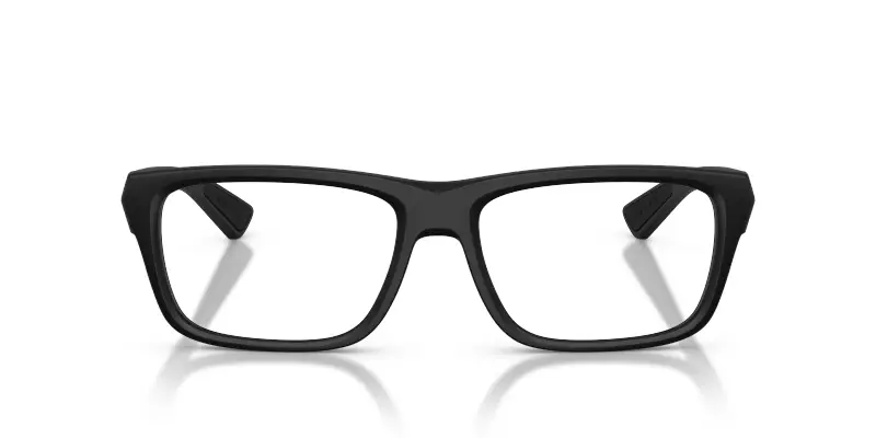 Uomo Prada Linea Rossa PS 02TV 1BO1O1 Montature da vista Iniettato Nero Trasparente Pillow Normale miniatura 3